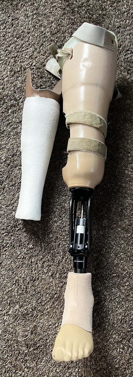 Endolite Prosthetic Above Knee Limb With Insert – Swing Phase Control Cylinder