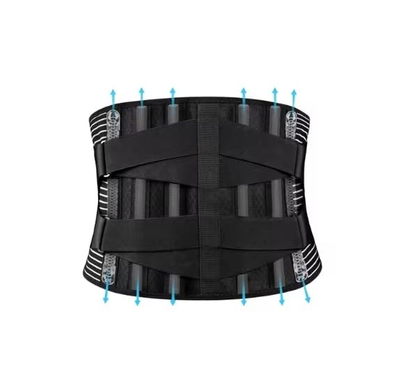 Faja lumbar para hombres y mujeres, cinturón de soporte lumbar para ciática