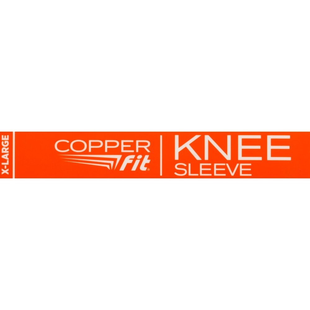 Copper Fit Freedom Copper Infused Knee Compression Stretch Sleeve 1-PACK: L-XL