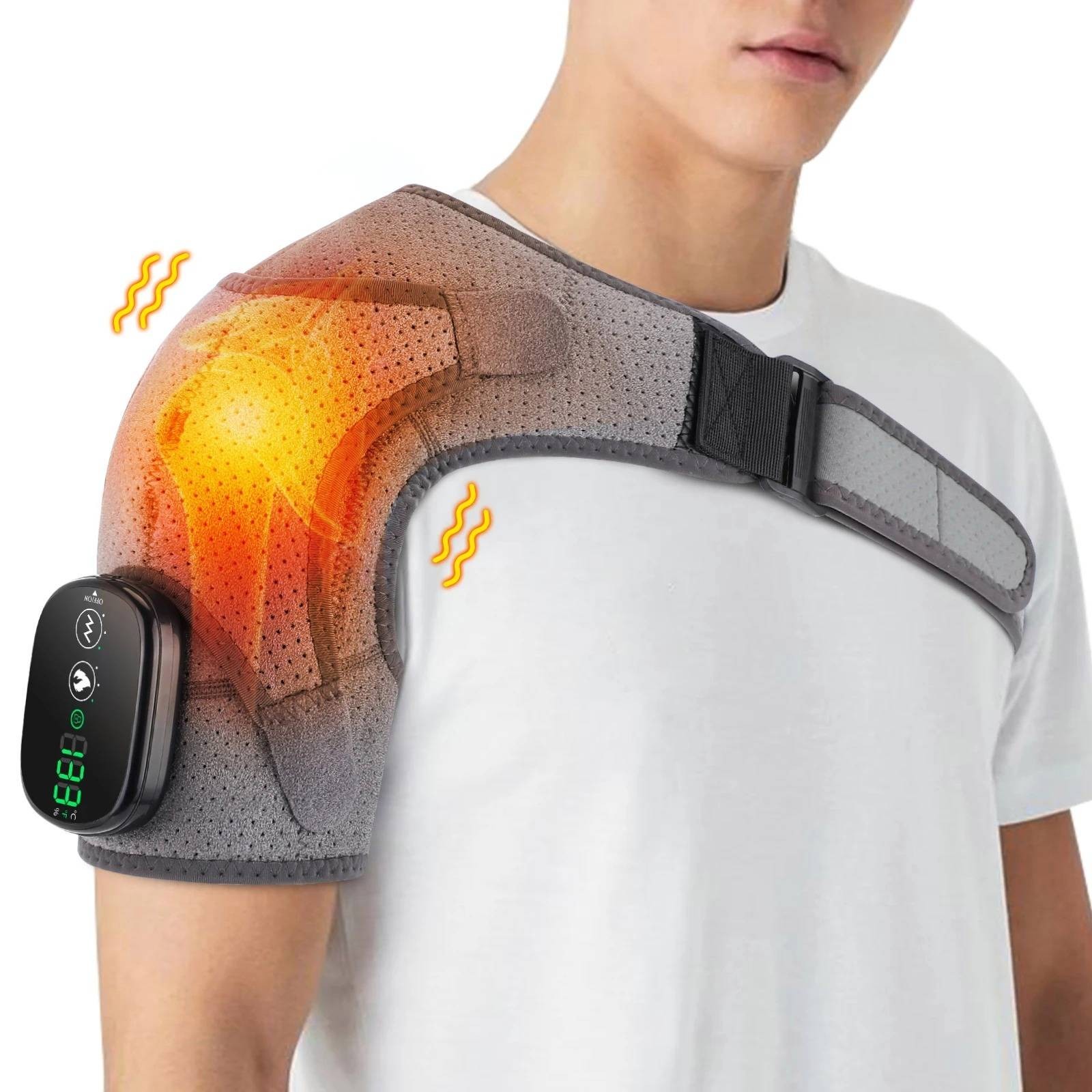Back Shoulder Belt Brace Relax Shoulder Neck Muscle Massagers Health Care