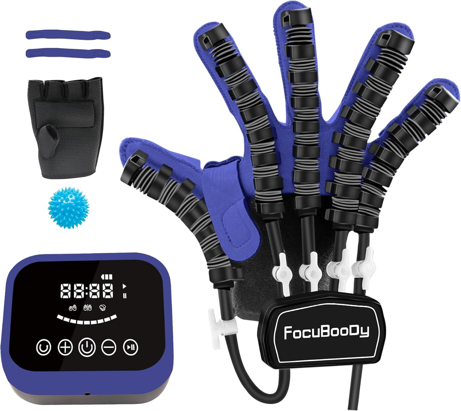 ✅ Hand Function Rehabilitation Robot Gloves Finger Hemiplegia Recovery Trainer