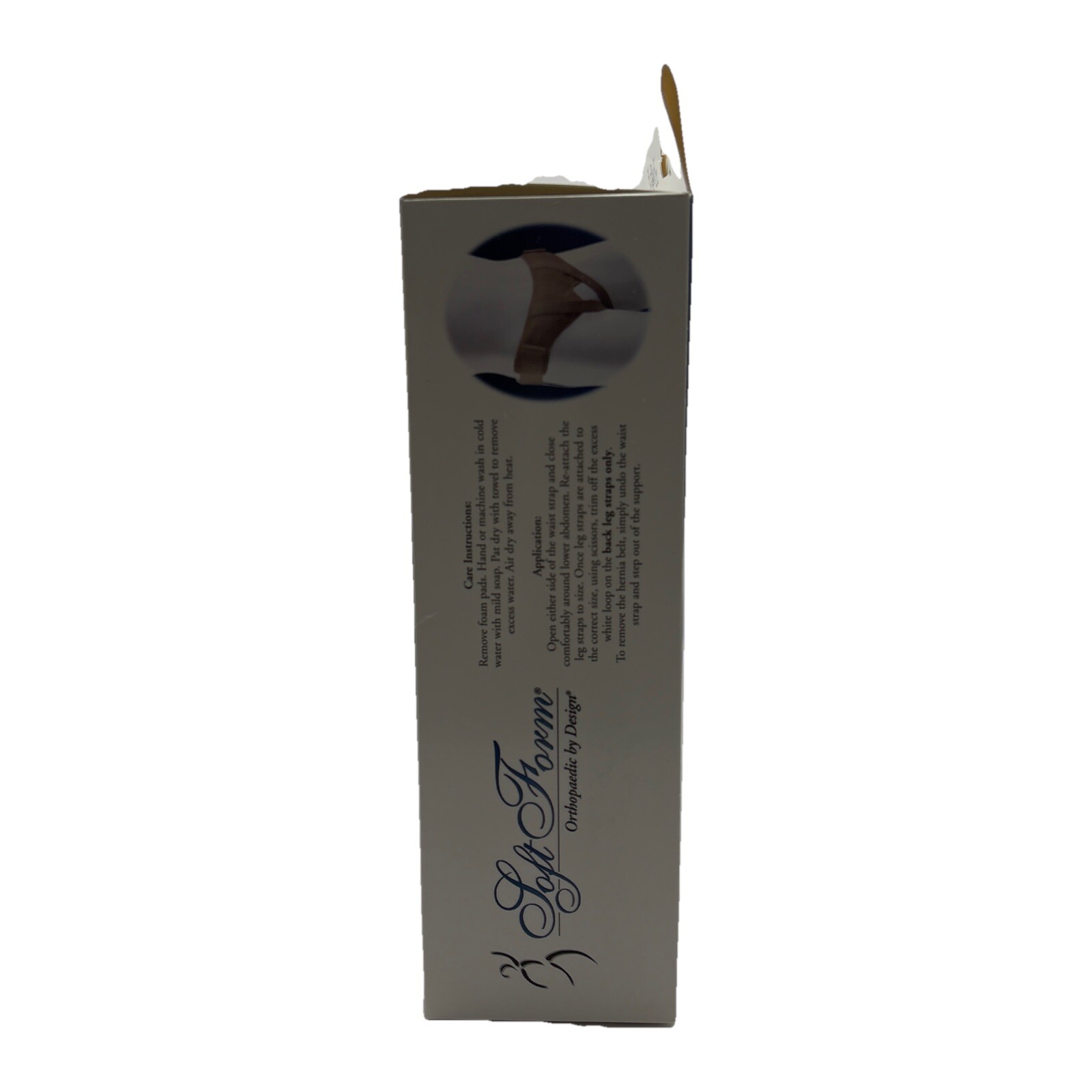 FLA Orthopedics Soft Form Hernia Belt For Men Beige Size Large New In Box