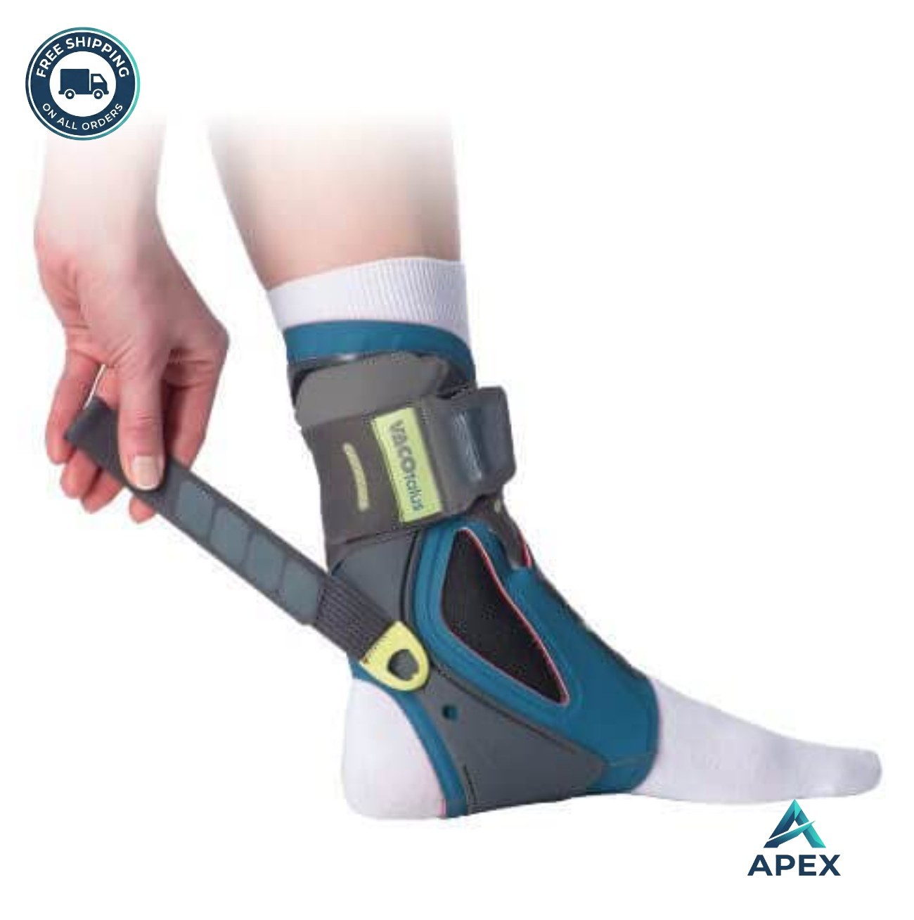 Ankle Brace Achilles Tendon Support Stabilizing Walking Slim Design Adjustable