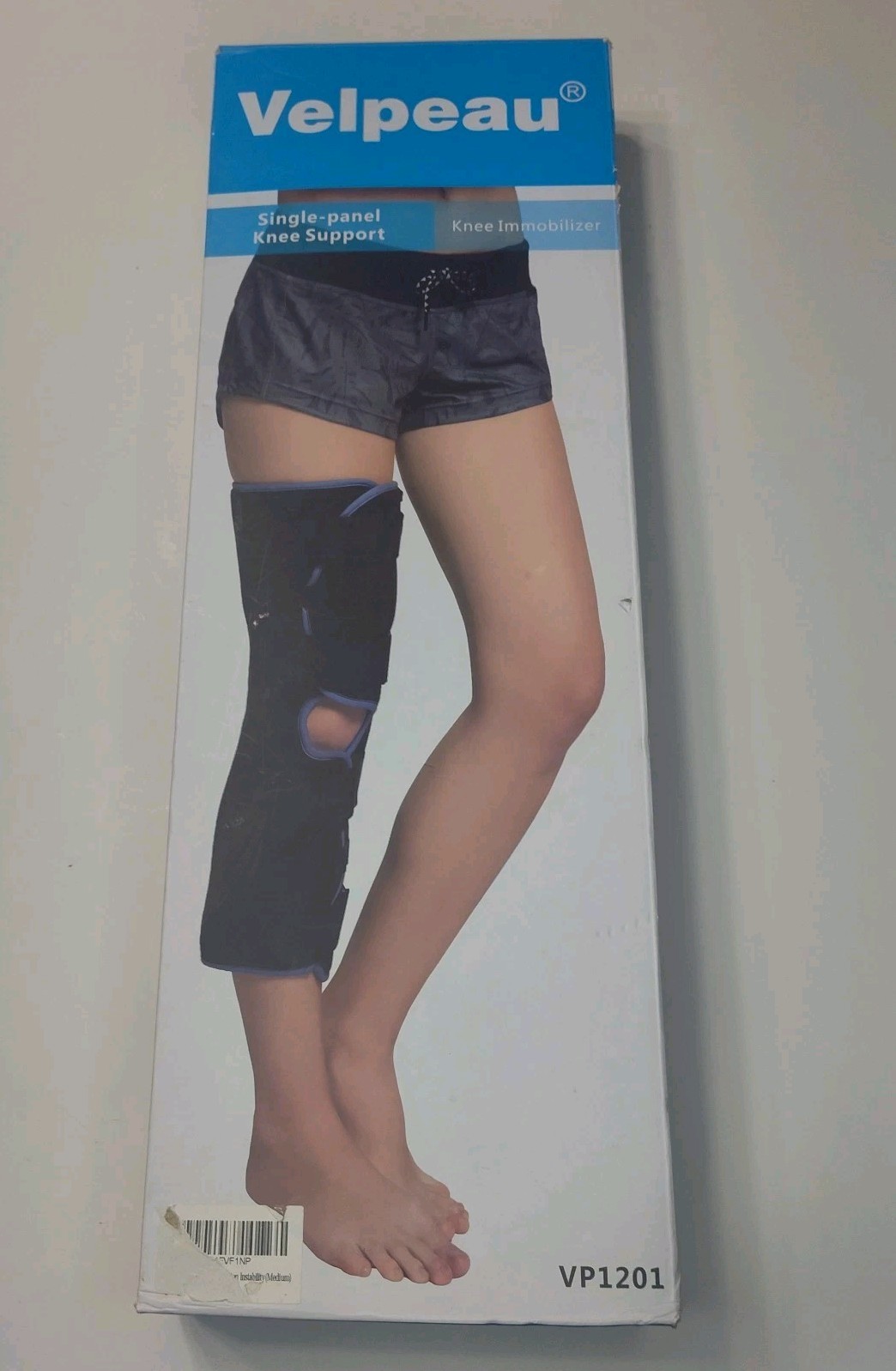 Velpeau: Single-Panel Knee Support: Knee Immobilizer (Open-Box Product No:VP1201