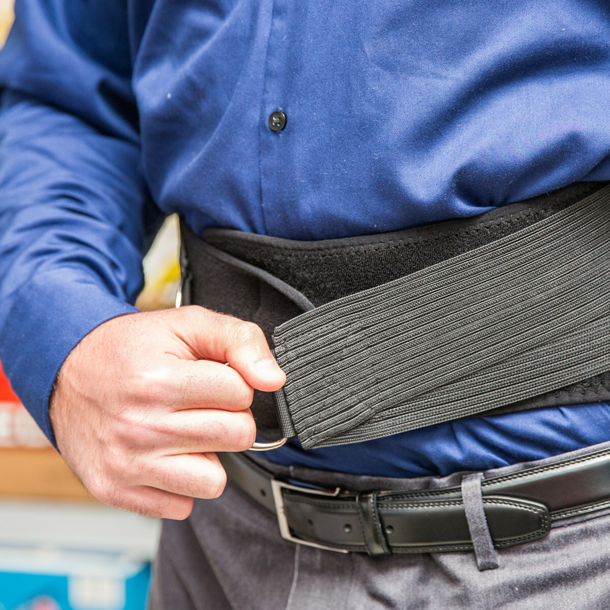 ComfyMed® Premium Quality Back Brace CM-102M with Removable Lumbar Pad
