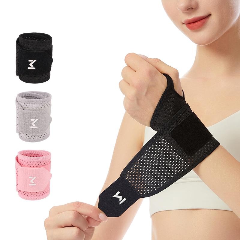 1/2pcs Breathable Mesh Wrist Support Wrap, Compression Sleeve for Joint Pain, Sp