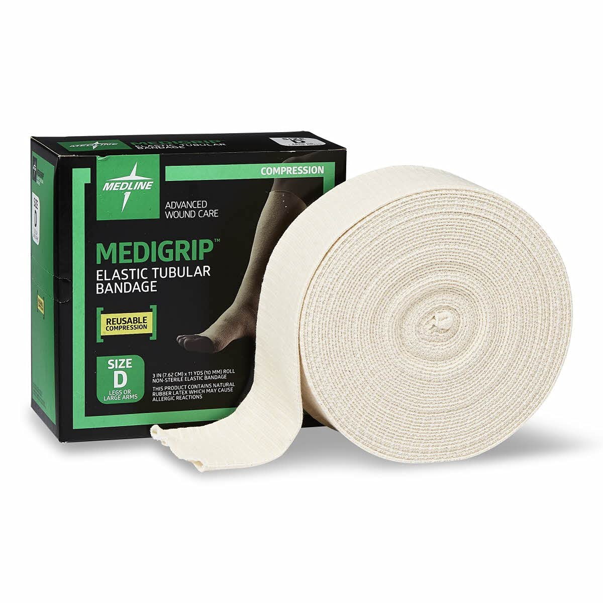 Large Compression Garment for Arms and Legs 3 Inch Medical Support Bandage