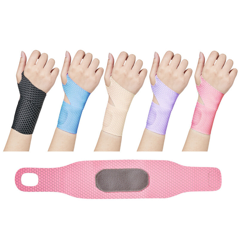 1x Wrist Brace Adjustable Support Straps for Tendonitis Carpal Wrist Pain Relief