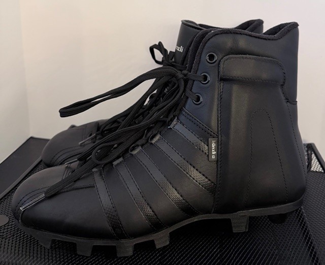 Kunzli Men’s US 8.5 Black Soccer Football Cleats Orthopedic Ankle Support UK 7.5