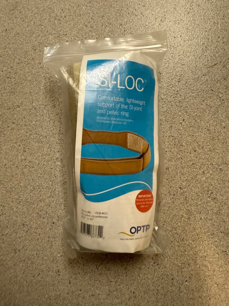 SI-LOC Support Belt L/XL fits 47-60″ in waist NEW. ITEM #671