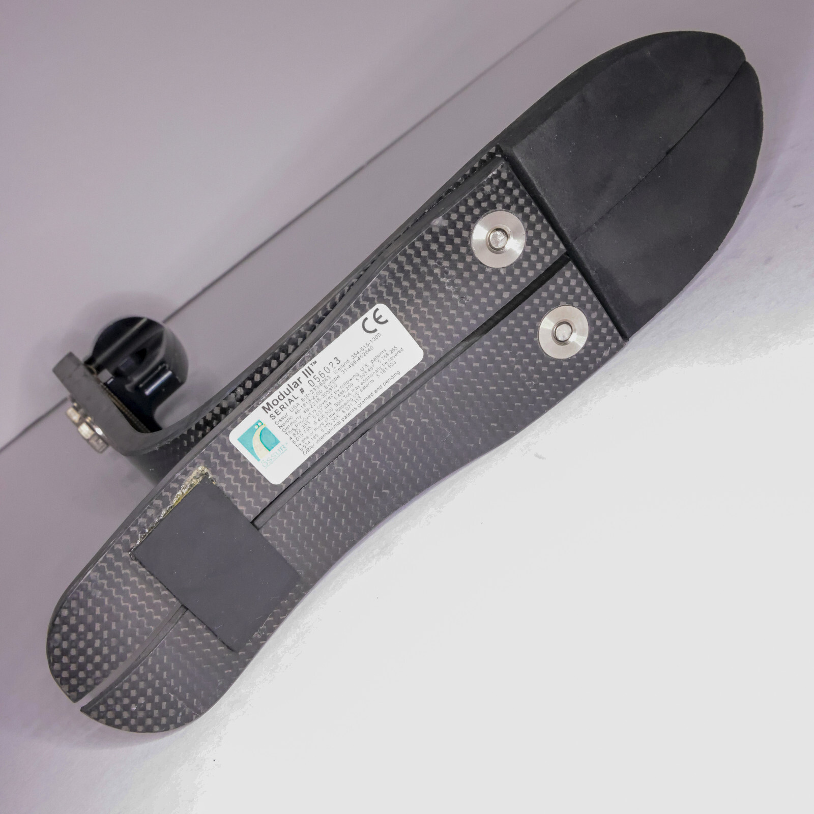 OSSUR MODULAR III HIGH PROFILE PROSTHETIC FOOT PYRAMIDAL Ht=9.8″ Sz 27 CAT 5L