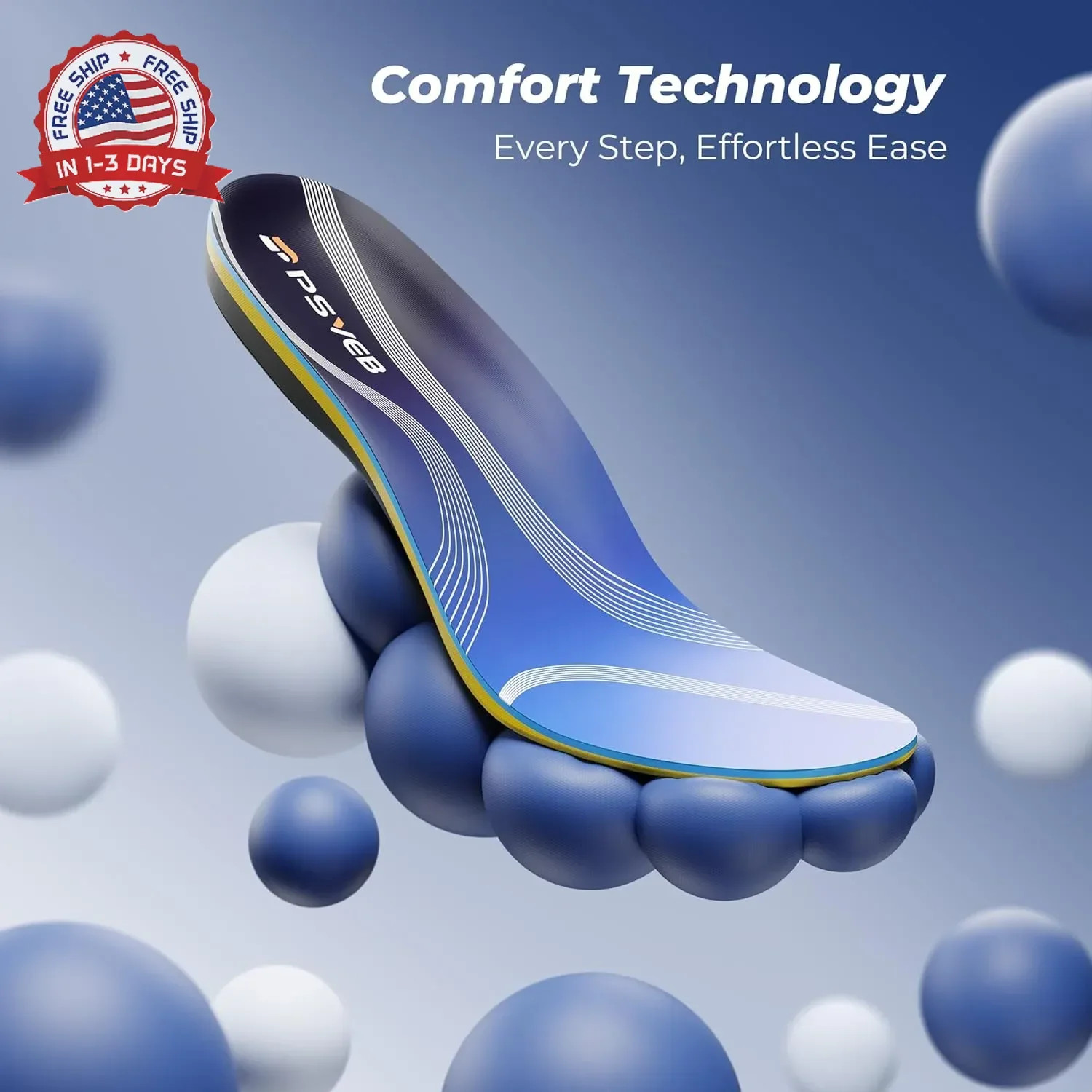 Professional Heavy Duty Support Pain Relief Orthotics – Over 230+ lbs Plantar Fa