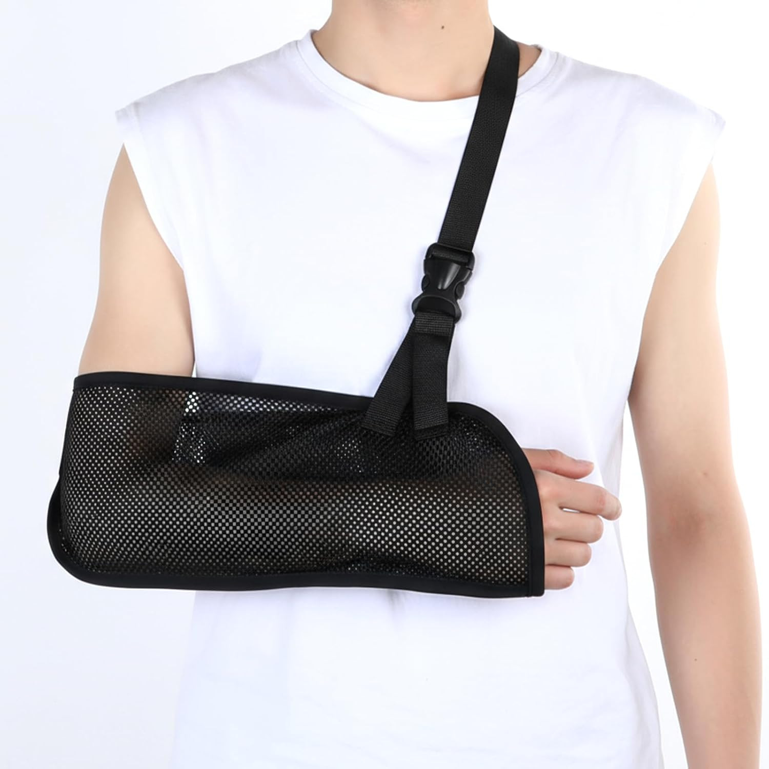 Mesh Arm Shoulder Sling,Medical Shoulder Immobilizer Arms Brace,Black | for S…