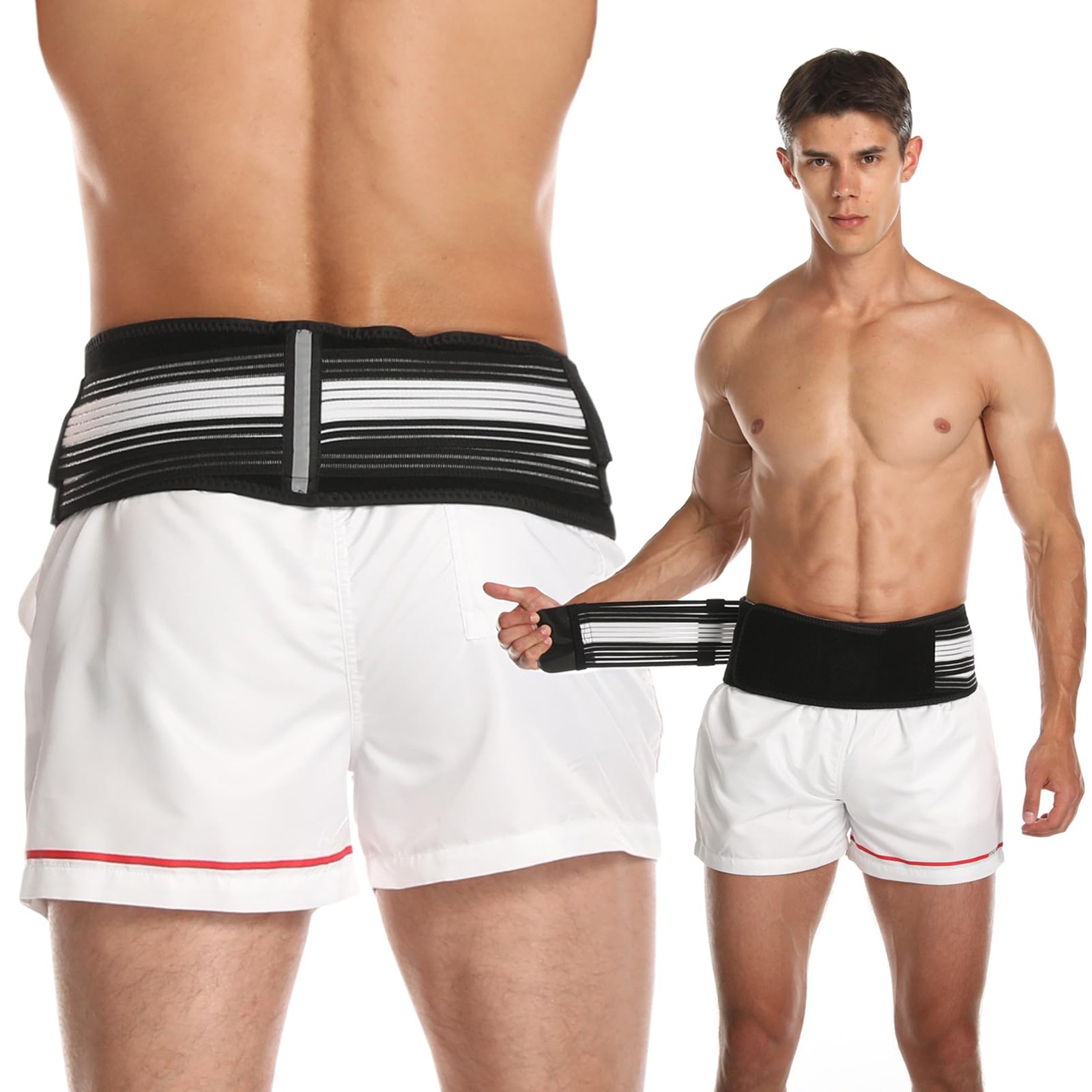 Sciatica Belt, Sacroiliac Hip Band for Men Women – Sciatic, Lower Back, Si Jo…