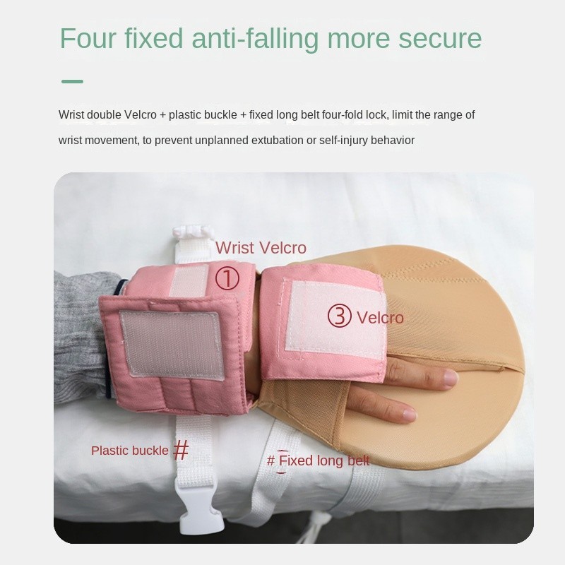 Partition Opening Restraint Gloves Elastic Cloth Breathable Built-in EVA Board