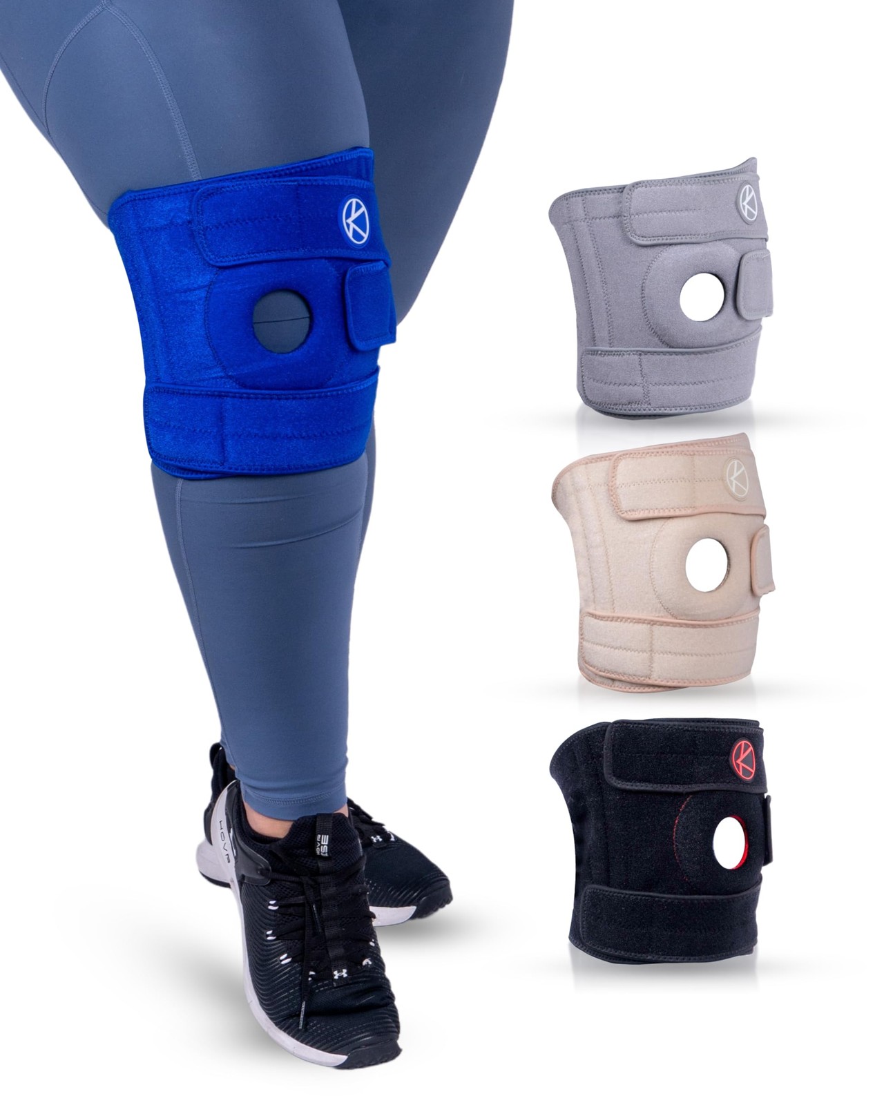 Plus Size Knee Brace Men Women Adjustable Support Meniscus Tear 4XL 5XL 6XL