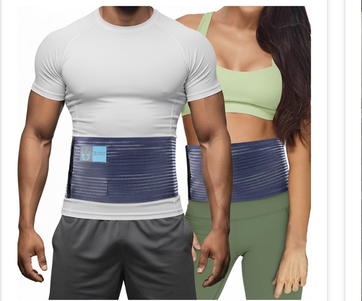 Everyday Medical Plus Size Umbilical Hernia Support Belt 2x-Large Open Box
