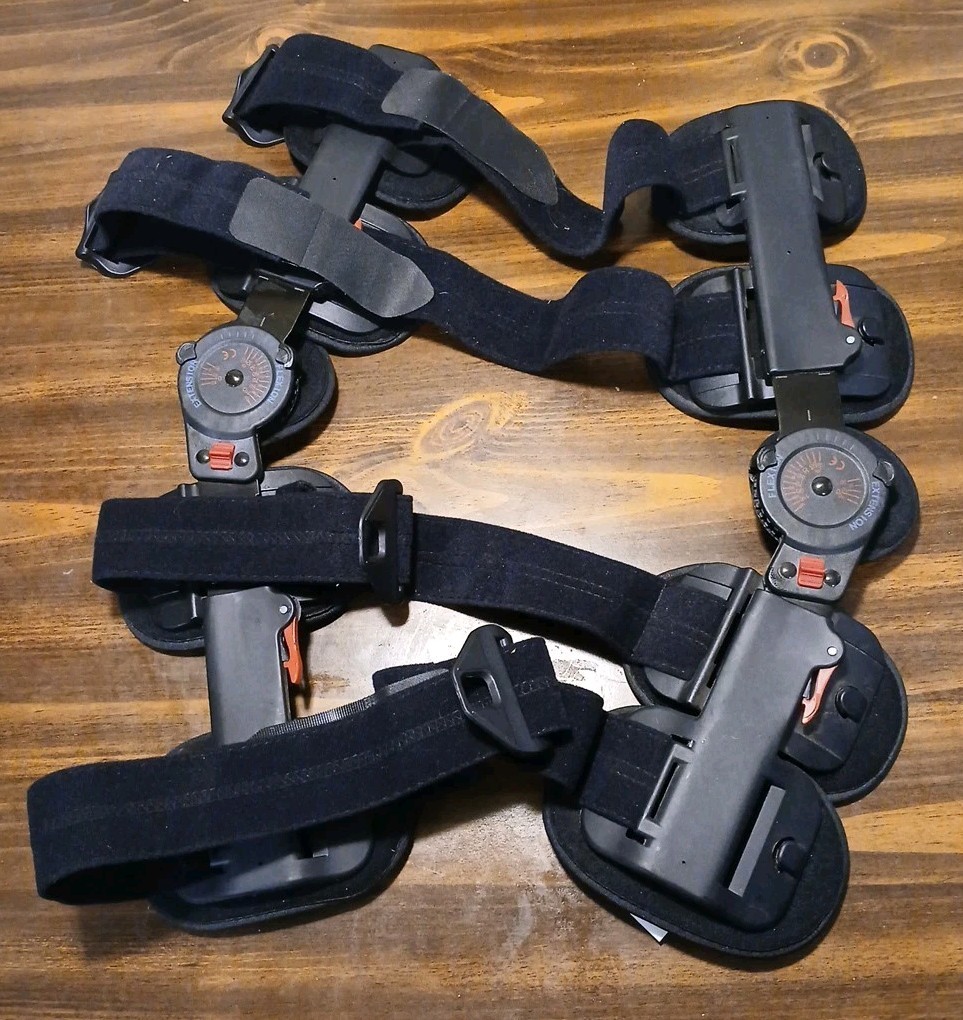 UNI Adjustable Post-Op Knee Brace ROM Immobilizer ACL MCL PCL Injury Support