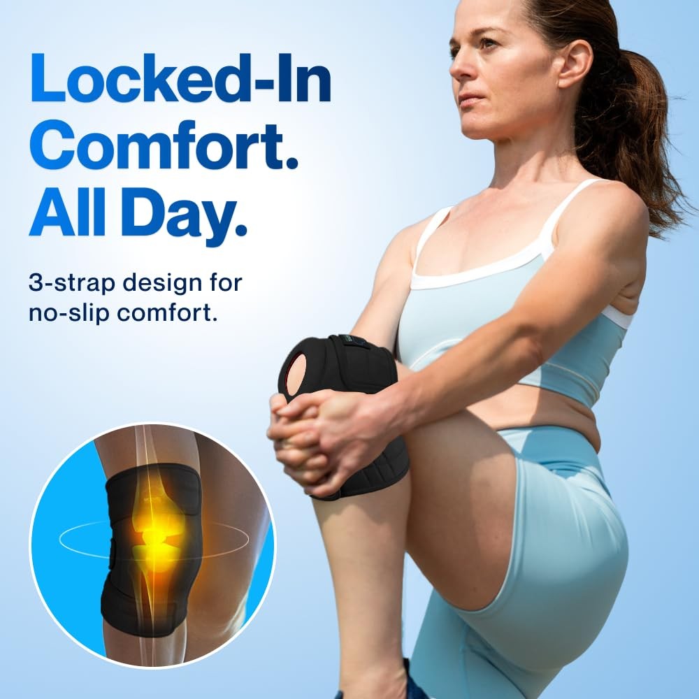 ELITE Knee Brace for Men & Women – Patella Gel Pads & Side Stabilizers for AC…