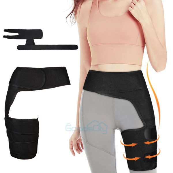Groin Hip Brace | Sciatica Support Wrap | Hamstring Compression Sleeve