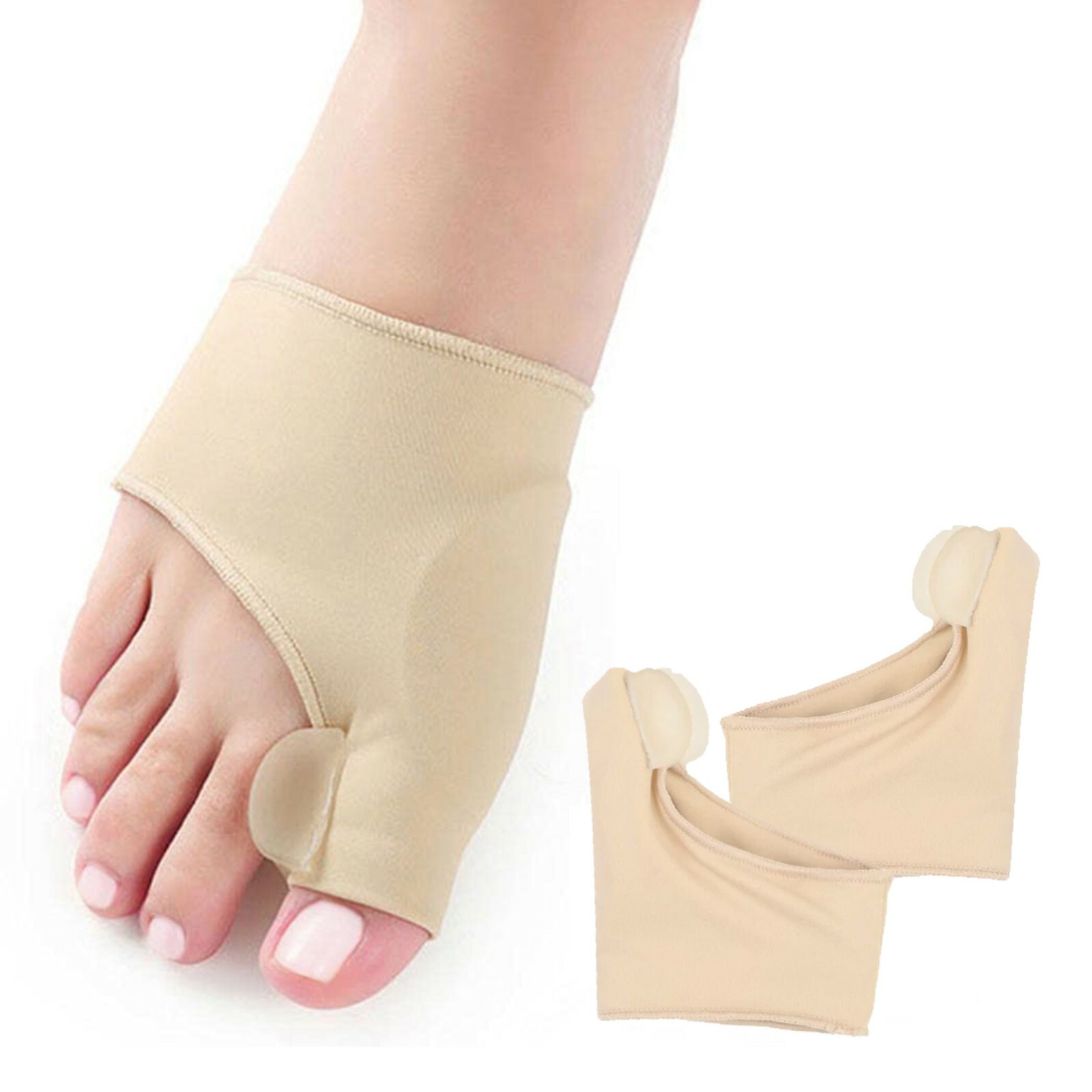 AdorePro Big Toe Separator Bunion Corrector Splint Straightener Foot Pain Relief