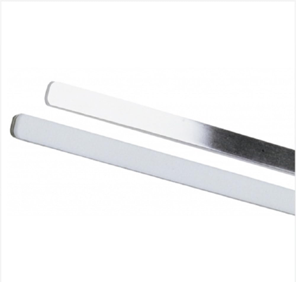 DJO Finger Splint Padded Strip Aluminum/Foam Left or Right Hand Silver/Gray (#79