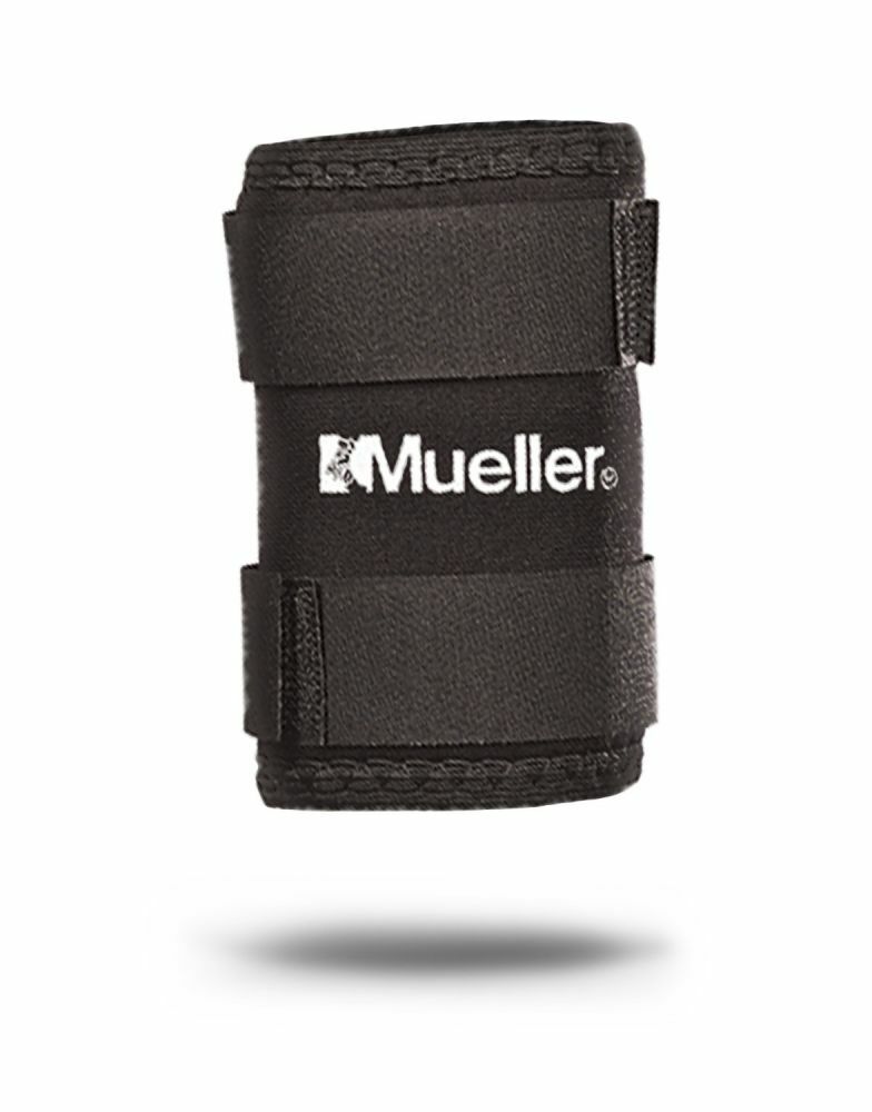 Mueller Wrist Sleeve Soft Neoprene Blend, Wraparound, Black