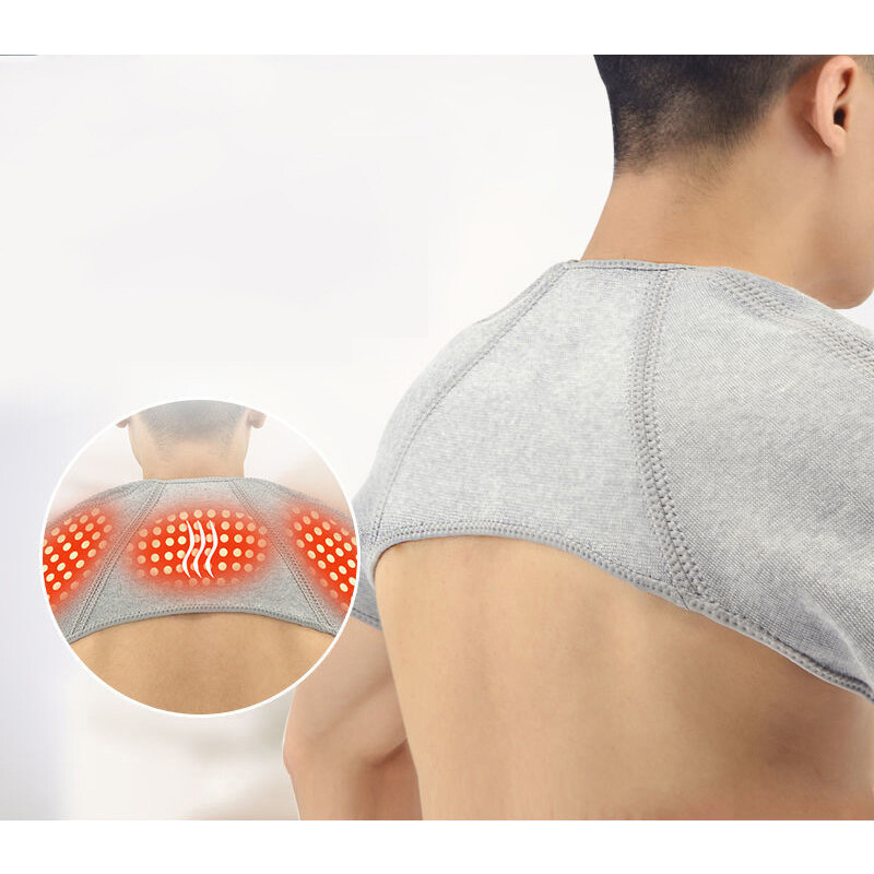 Double Shoulder Support Brace Strap Joint Sport Gym Arthritis Compression S-XL
