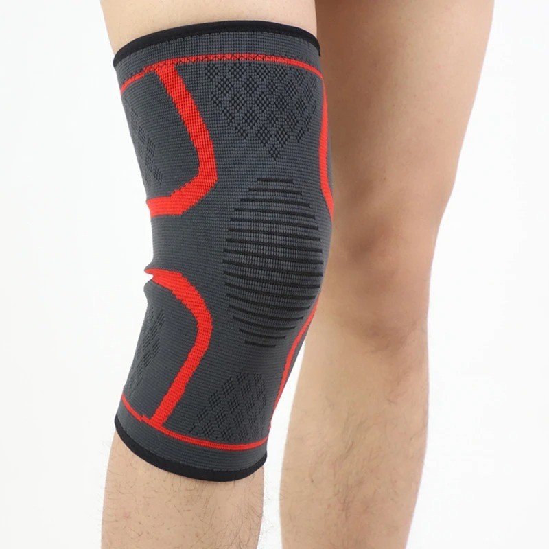 1 PC Elastic Breathable Compression Knee Support Sleeve for Basketball Running