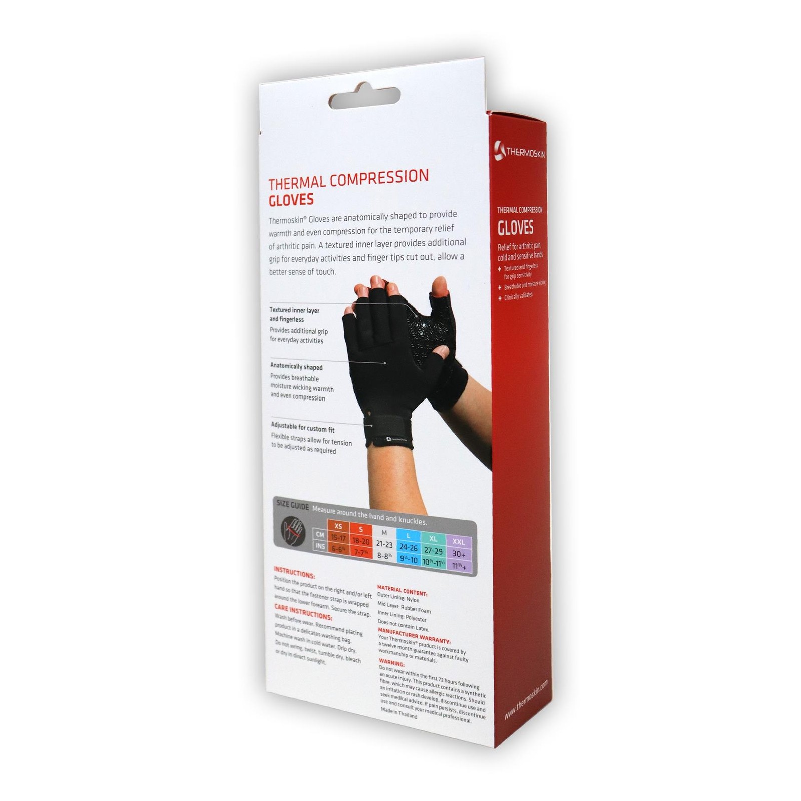 Thermoskin Pair of Arthritic Gloves- small/medium/large