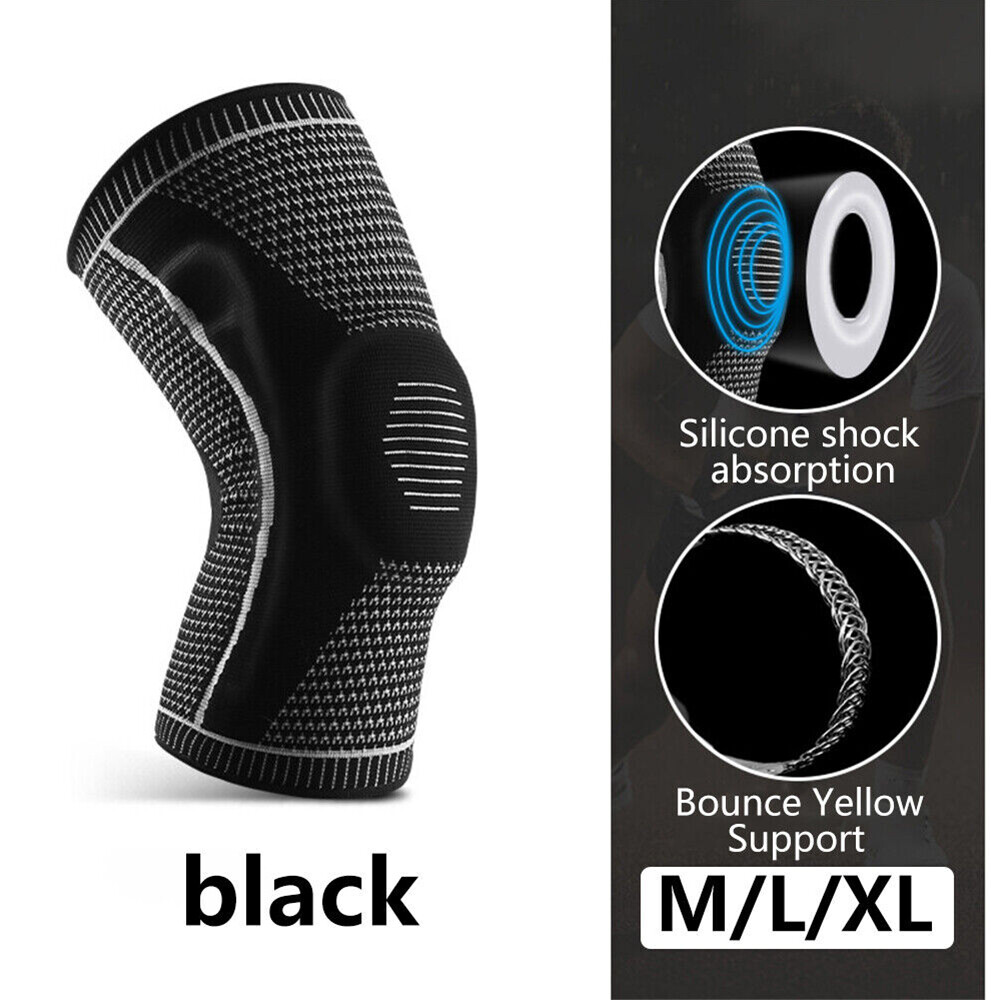 Knee Compression Sleeve Brace Support for Arthritis Pain Relief Sports Running