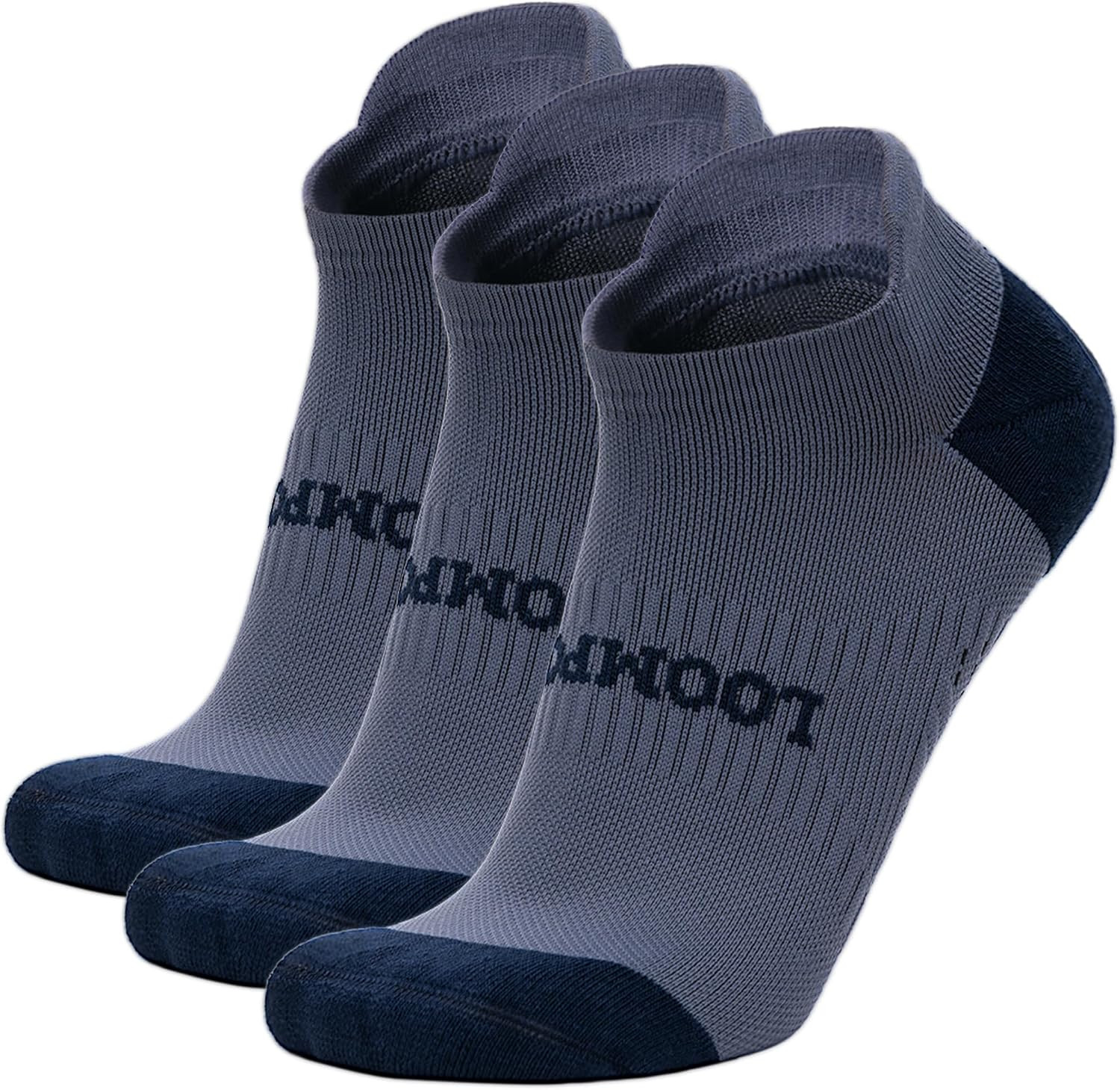 Compression Ankle Socks for Men & Women, Athletic Socks with Arch Support, Light