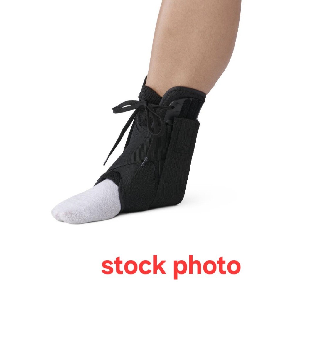 Size Small Petite Medline Curad Ankle Support with your laces