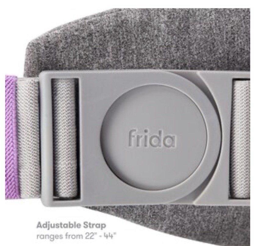 3xFrida Mom C-Section Recovery Band Adjustable 22-44″ w/ Hot & Cold Packs, Gray