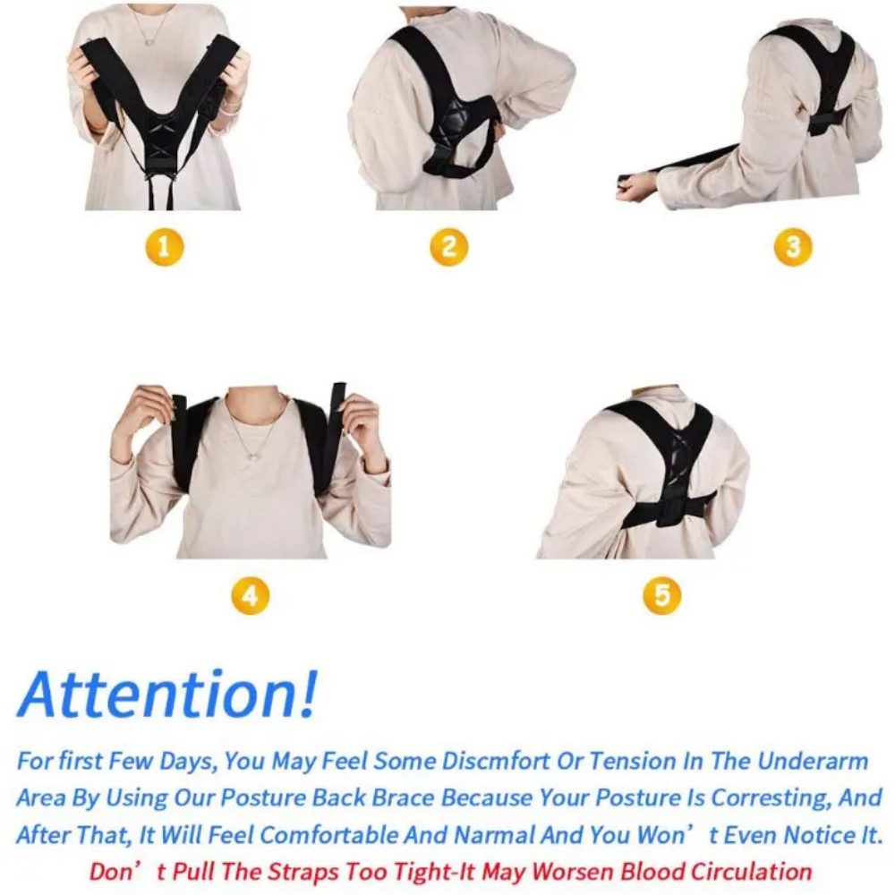 back posture corrector Back Pain Support posture corrector for men and women