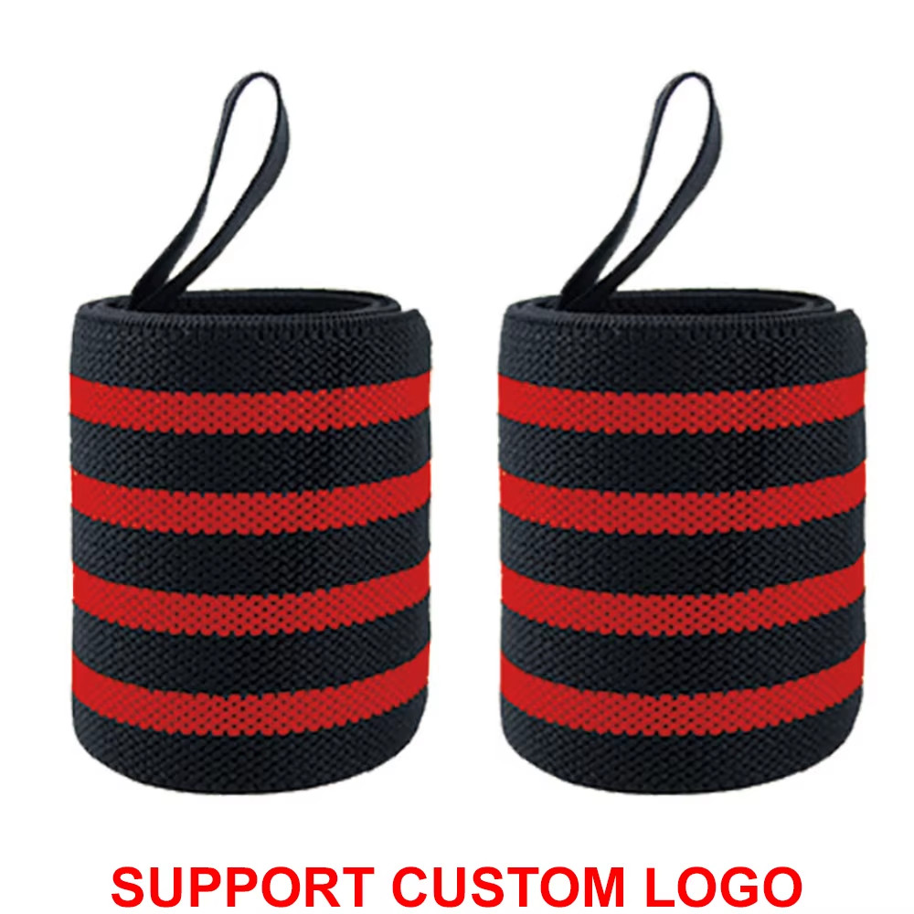 1 Pair Wristband Wrist Support Brace Straps Extra Strength Weight Lifting Wrist