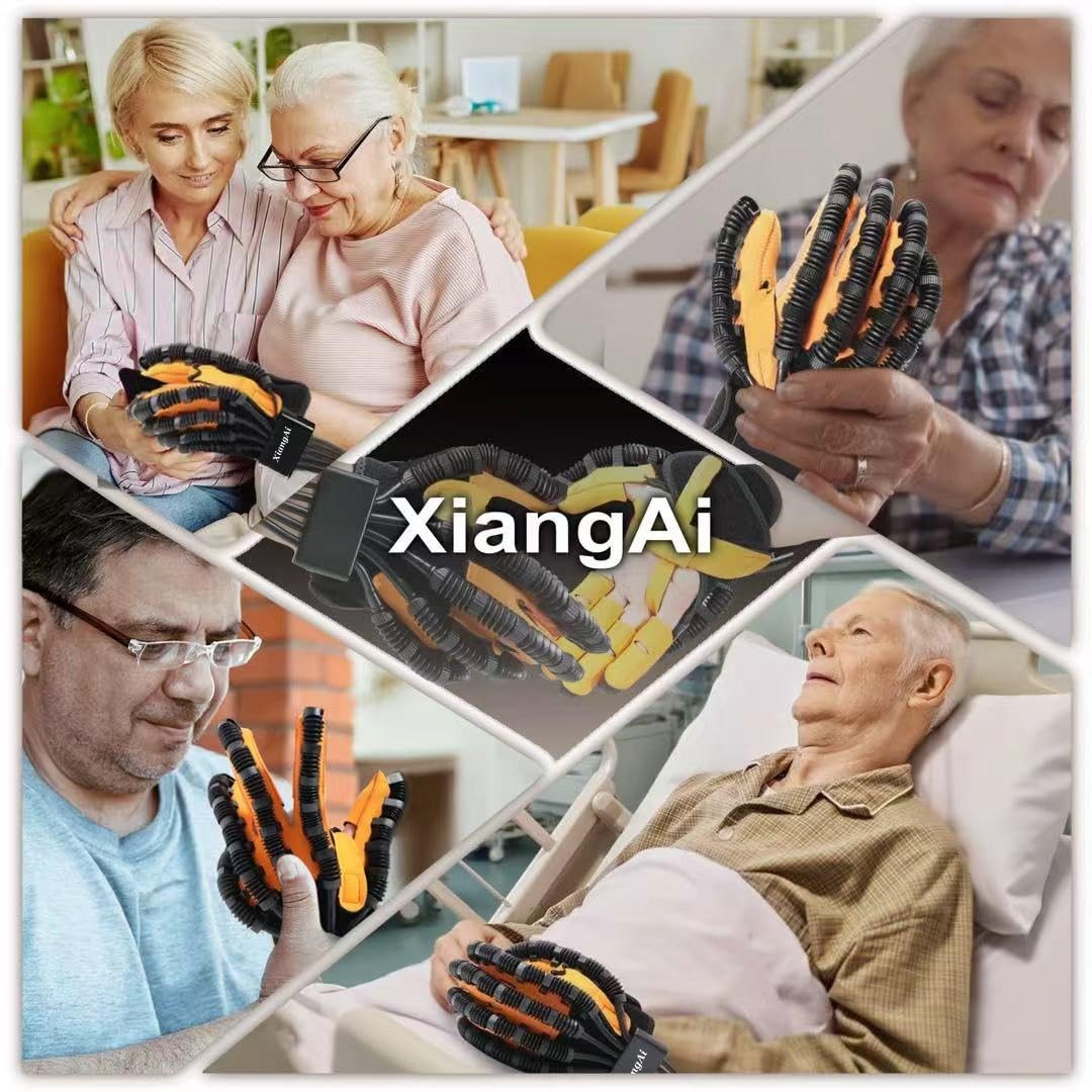 XiangAi Robot Training Rehabilitation Robot Glove (M Size / Left Hand) Black
