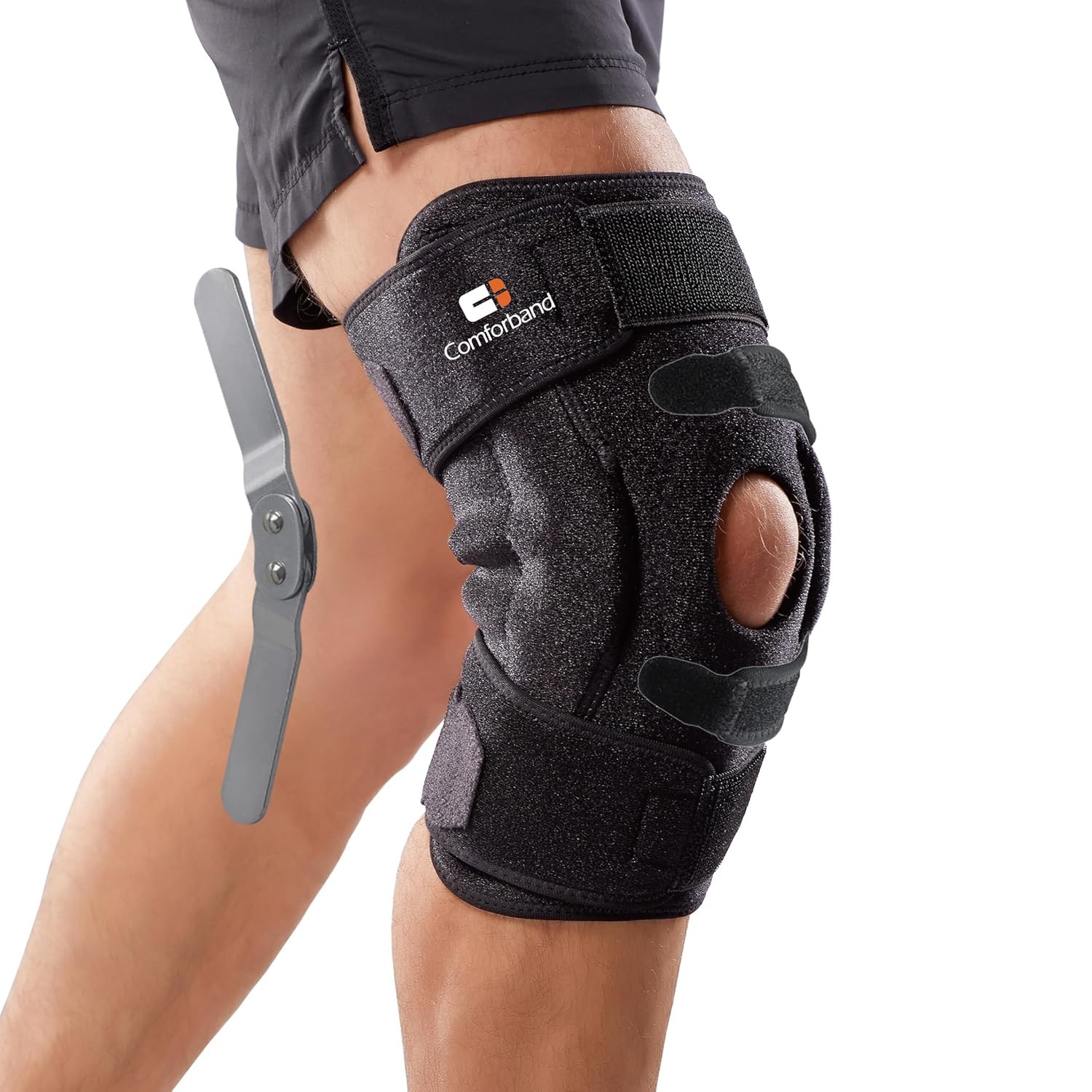 Adjustable Hinged Knee Brace for ACL PCL MCL Injury Support and Relief