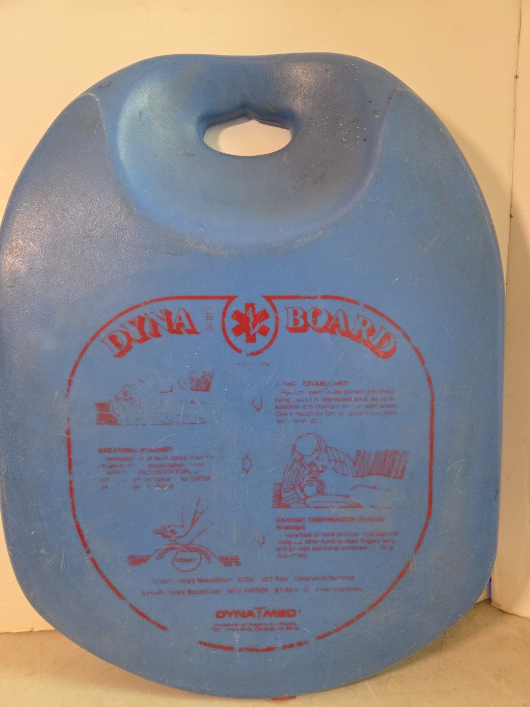 Dyna med CPR Board – Blue – USED 17×23