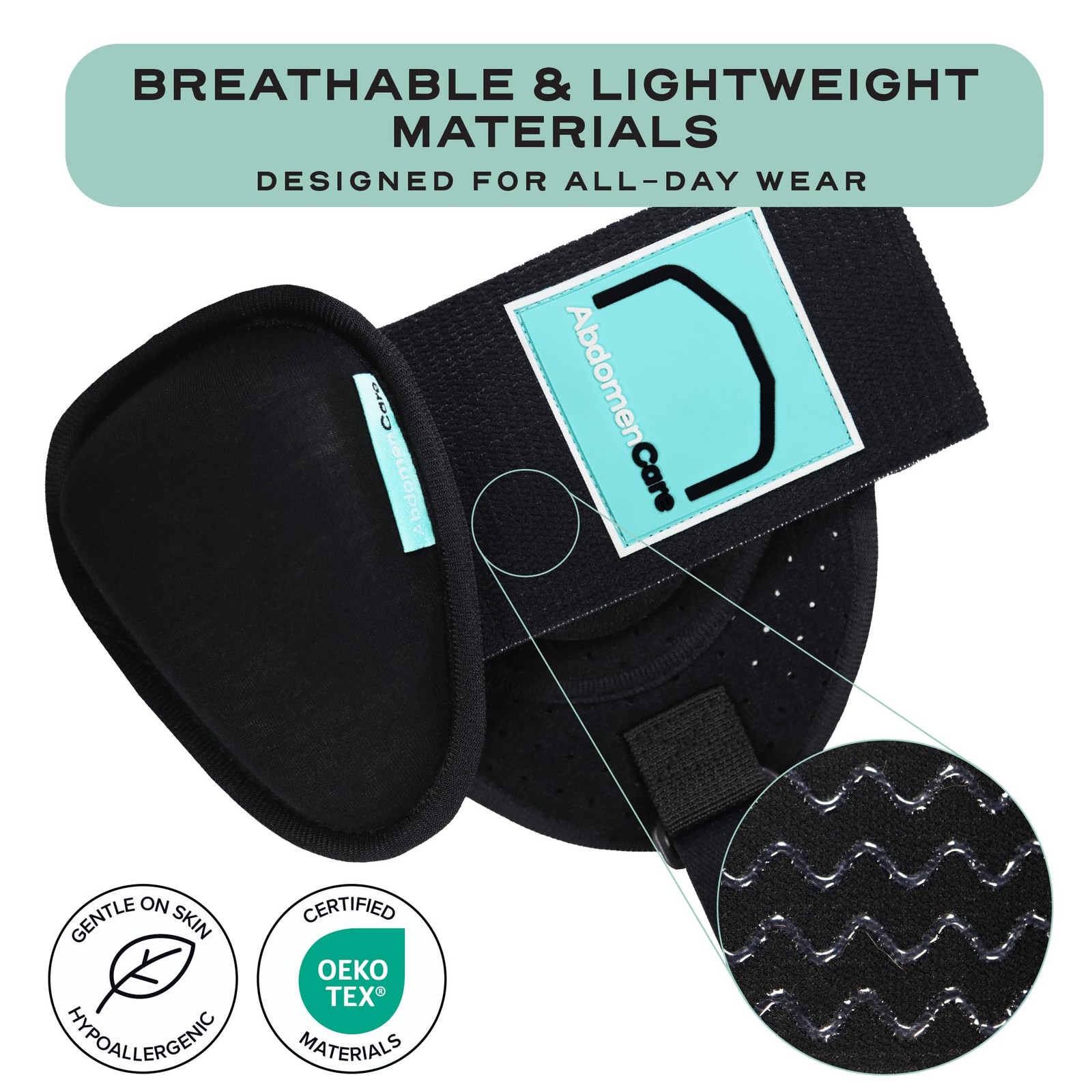 Inguinal Hernia Support Belt for Men & Women with 2 Compression Pads – Hernia…
