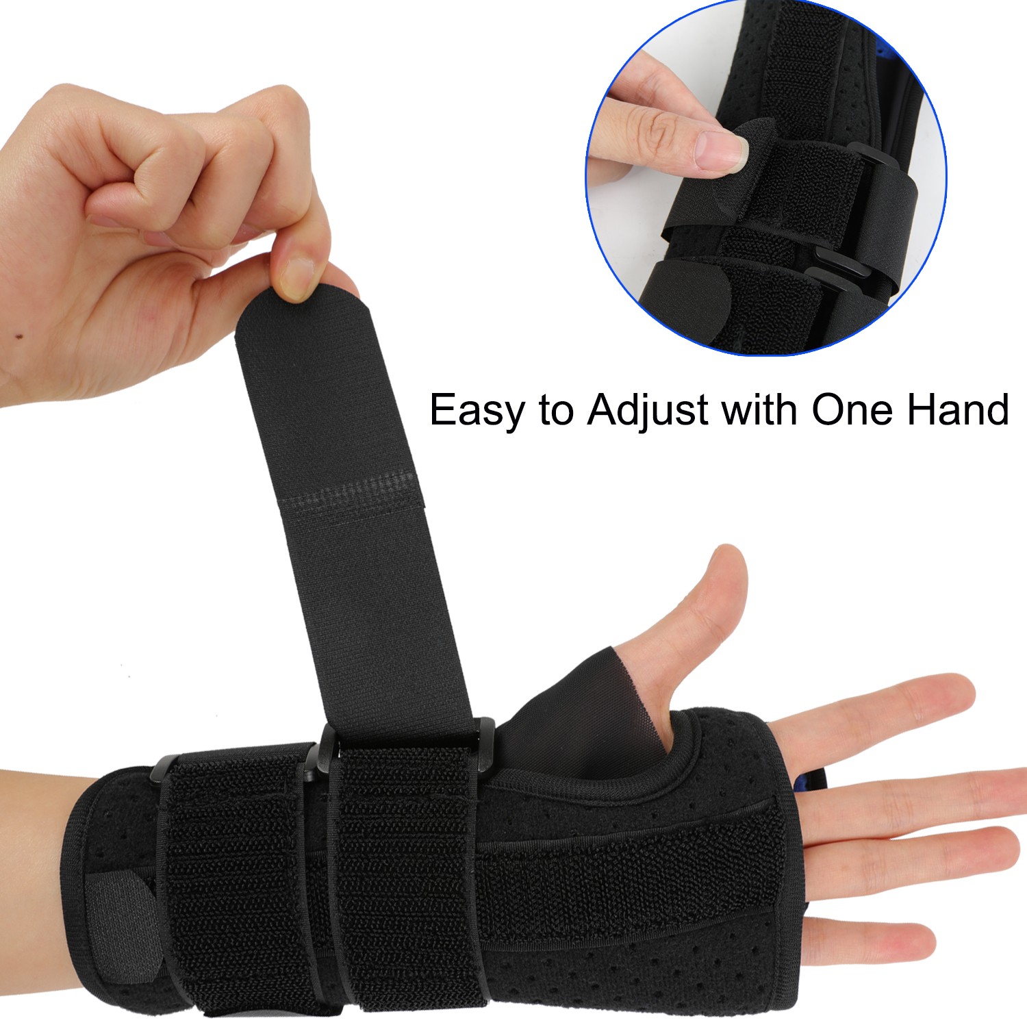 Wrist Support Brace Adjustable Splint Arthritis Band Carpal Tunnel Wrist Brace