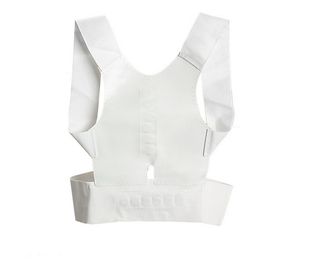 Adjustable Magnetic Posture Back Shoulder Corrector Support Brace Belt Therapy