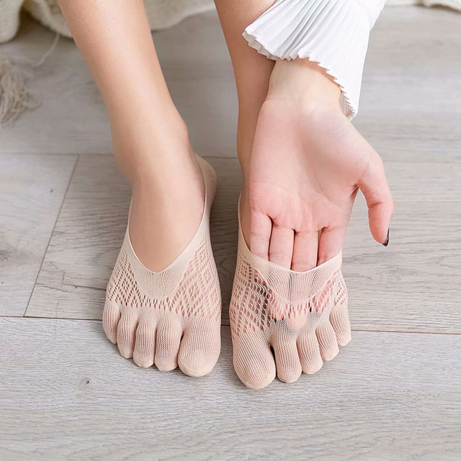 5 Pairs Sock Align Toe Socks for Bunion, Orthopedic Compression Toe Sock Wome…