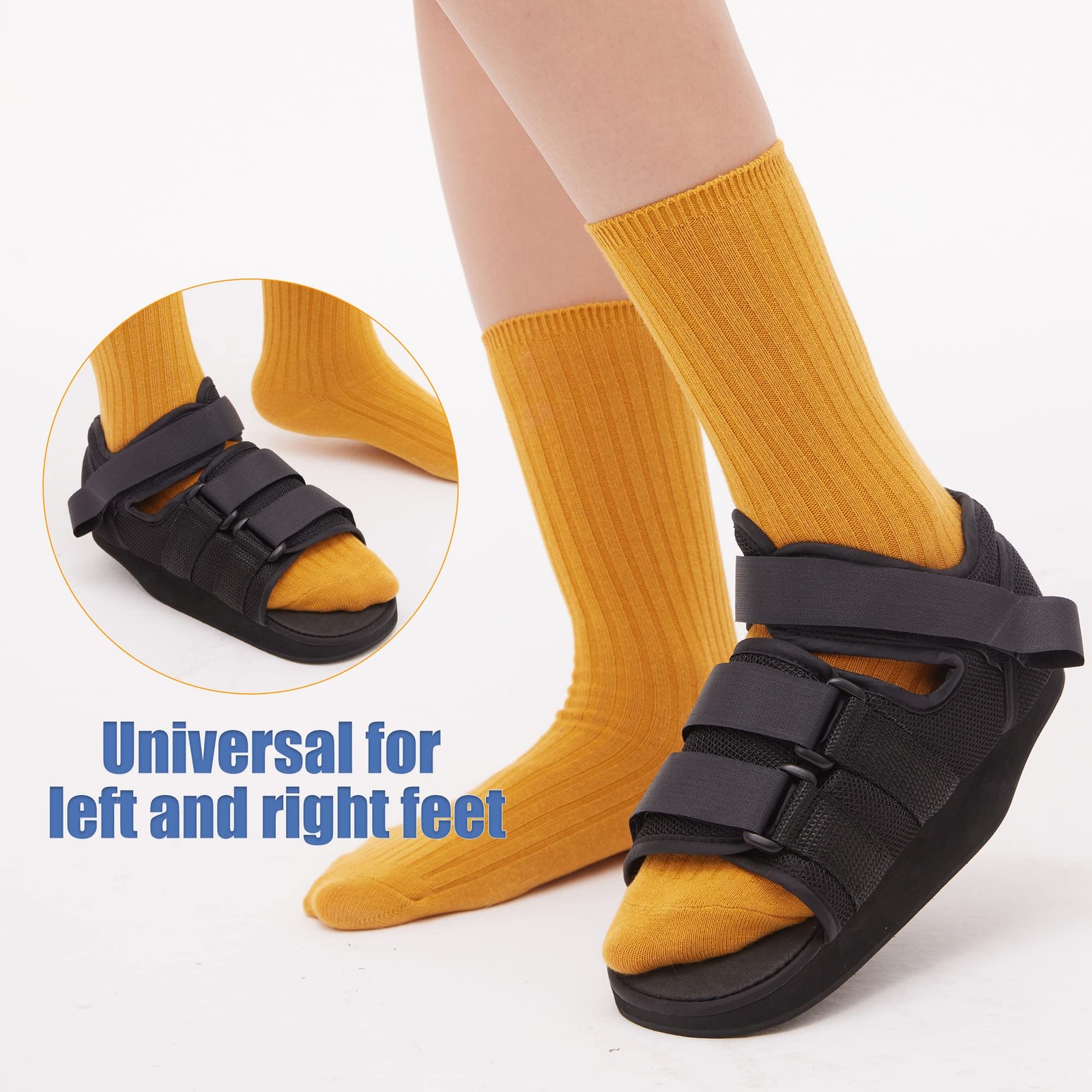 Post-op Shoes Heel Wedge Healing Shoe Lightweight Heel Orthopedic Foot Brace …