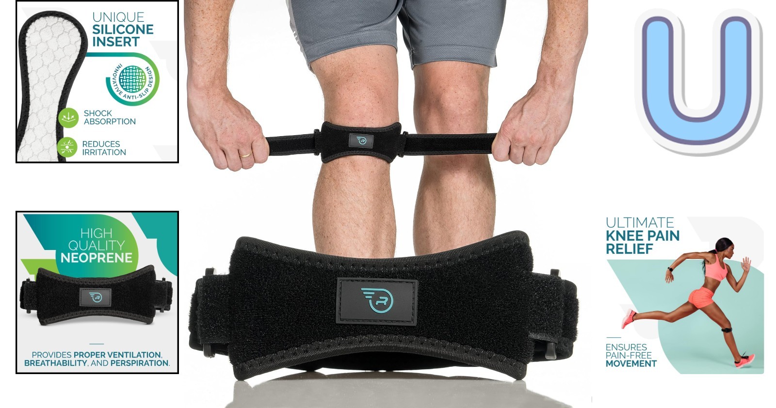 Lightweight & Breathable Knee Brace for Arthritis – Perfect for Running & Sports