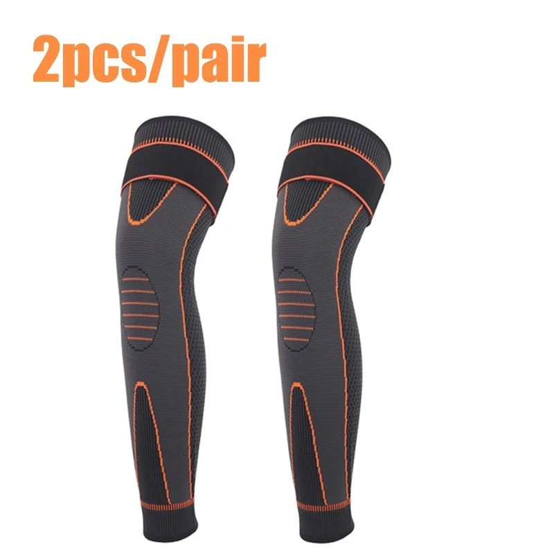 Full Long Knee Brace Leg Compression Sleeve Meniscus Tear Arthritis Joint Pain
