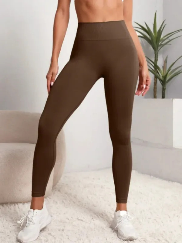 Women Gym Seamless Leggings Yoga Sports Pant Stretchy High Waist Fitness Sports
