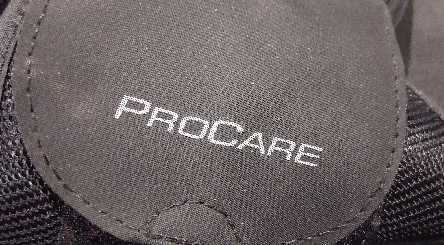 ProCare Squared Toe Post-Op Shoe Black Medium Recovery Orthopedic Boot