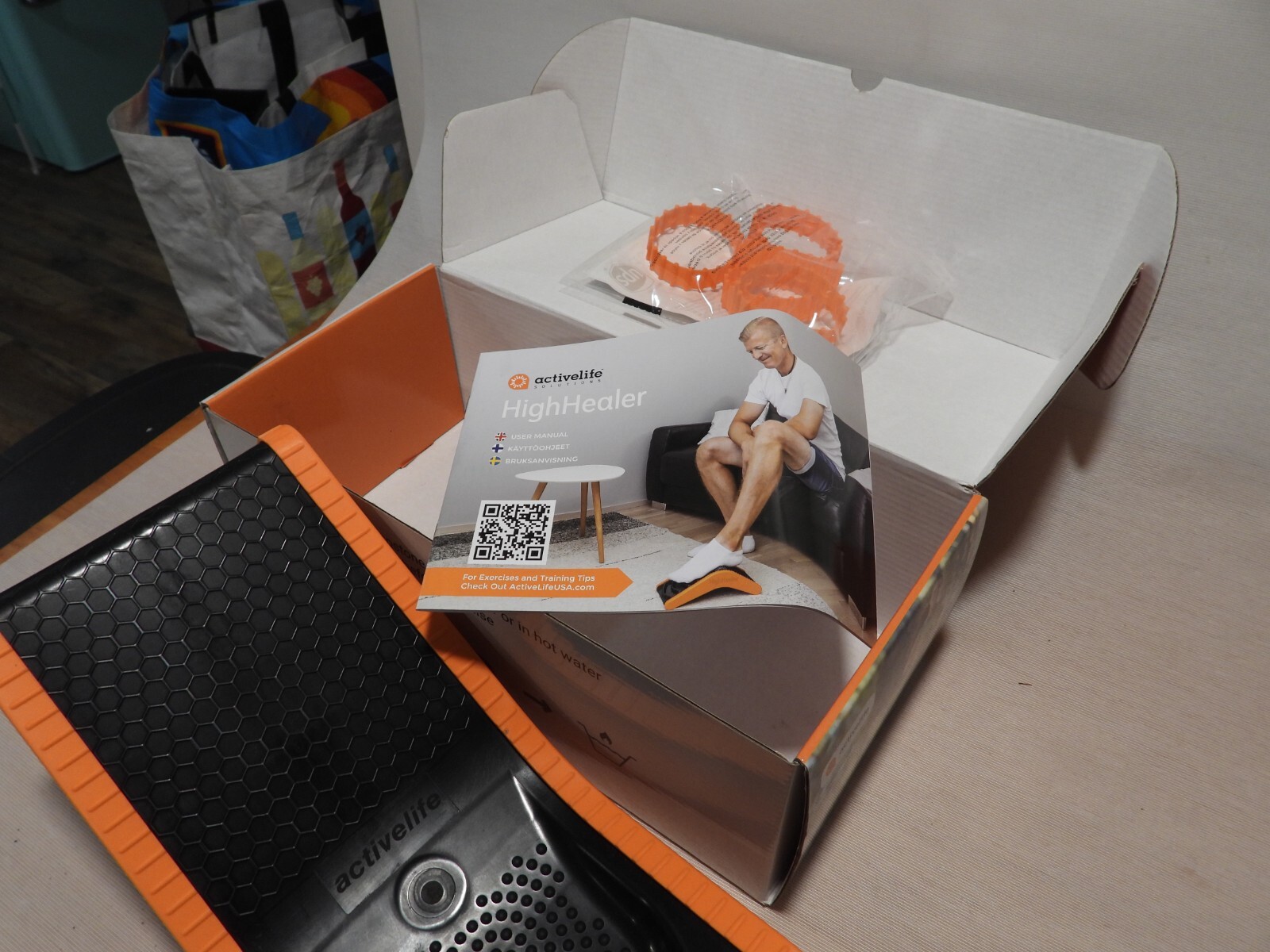 Activelife Highheaqler Foot care NIB 5 in 1 Foot Training Device Finland