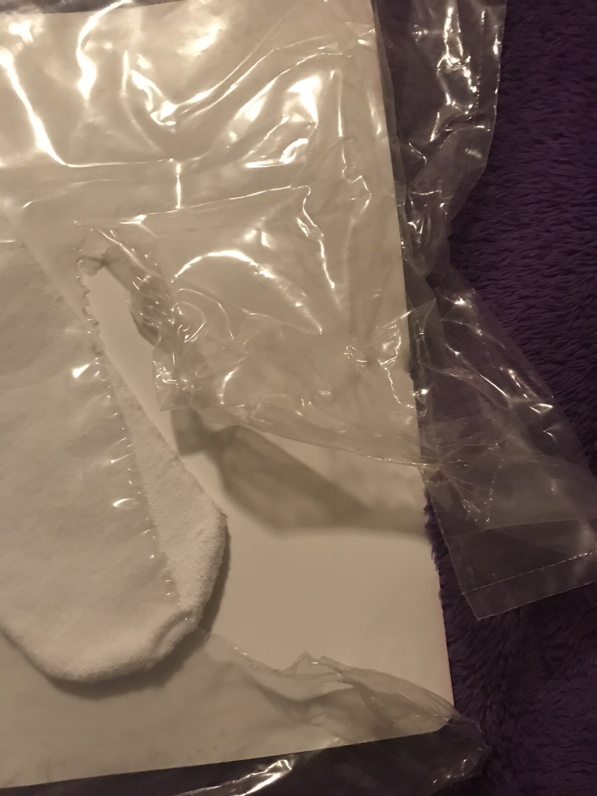 5- NEW Knit-Rite Soft Sock Prosthetic Sock 3 Ply Hole 1SPSCSHXS Child Size XS.